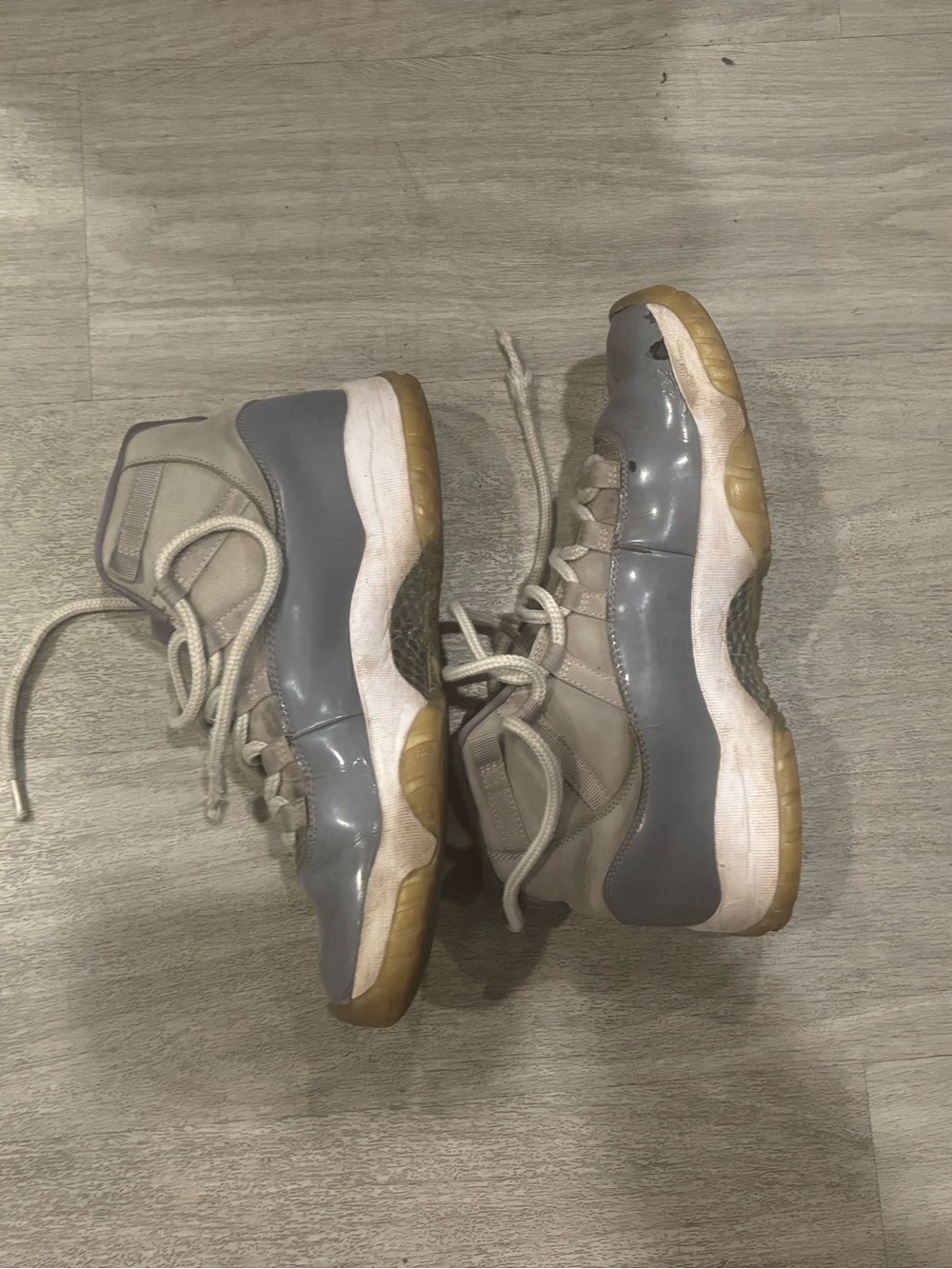 Gray men’s High-Top Athletic Sneakers